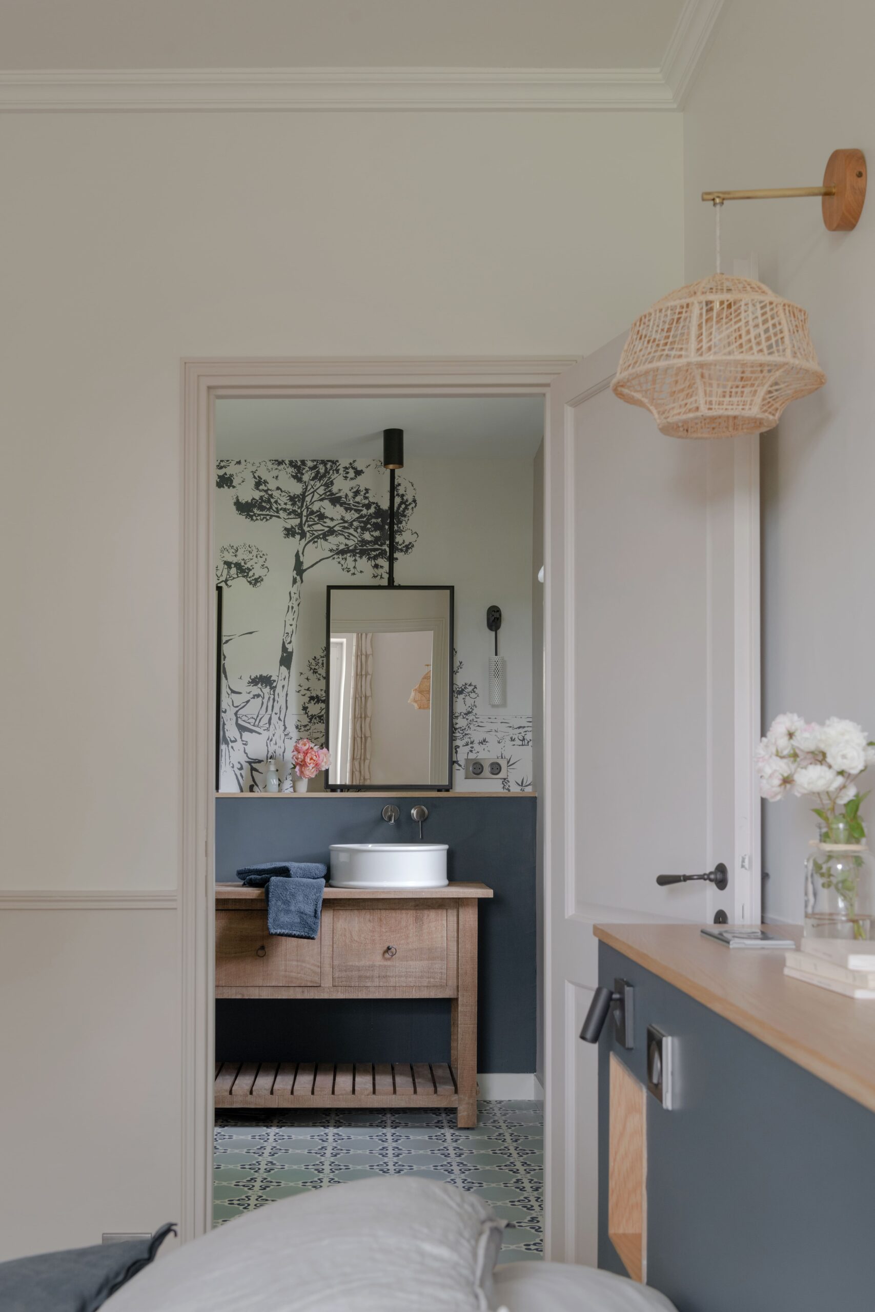 salle de bain rénovée